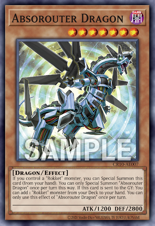 [遊戲王亞英] 絕對路由龍 / アブソルーター・ドラゴン / Absorouter Dragon