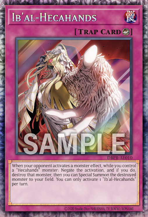 [遊戲王亞英] 百臂無形引誘手 / 見えざる誘い手 / Ib'al-Hecahands