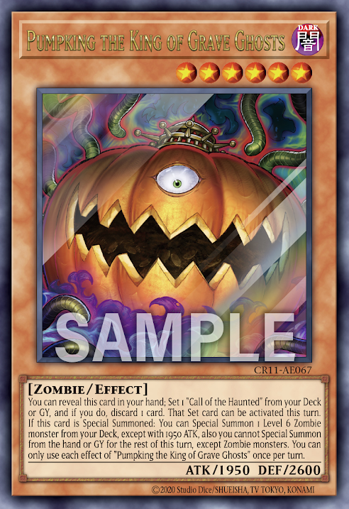 [遊戲王亞英] 墓場鬼 南瓜王 / Pumpking the King of Grave Ghosts