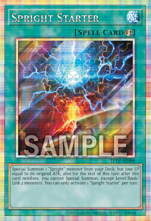 [遊戲王亞英] 雷精靈 啟動裝置 / スプライト·スターター / Splight Starter