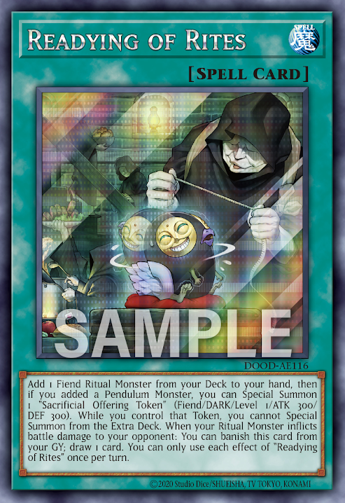 [遊戲王亞英] 儀式的備成 / Readying of Rites