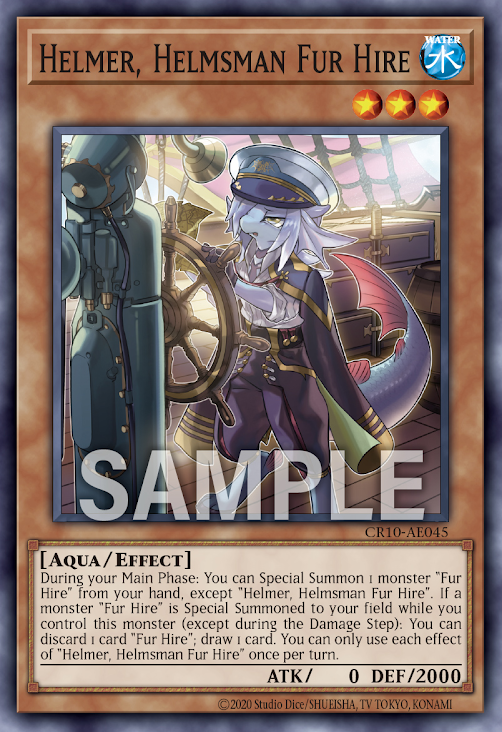 [遊戲王亞英] 空牙團的舵手 赫爾默 / 空牙団の舵手 ヘルマー / Helmer, Helmsman Fur Hire