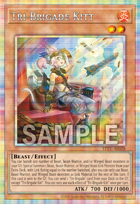[遊戲王亞英] 鐵獸戰線 琪特 / 鉄獣戦線 キット / Tri-Brigade Kitt