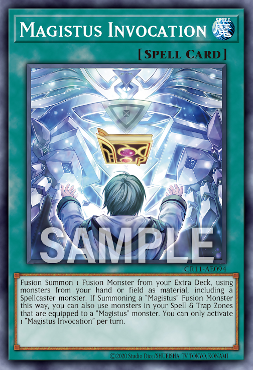 [遊戲王亞英] 神聖法典 / 聖なる法典 / Magistus Invocation