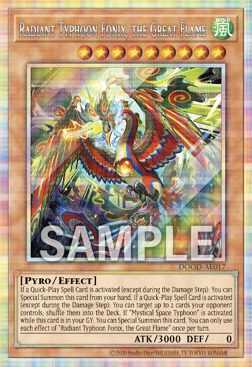 [遊戲王亞英]絢嵐豪火 鳳尼克斯 / 絢嵐豪火フォニクス / Radiant Typhoon Fonix, the Great Flame