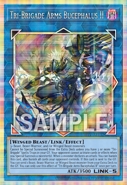 [遊戲王亞英] 鐵獸式強襲機動兵裝改 “BucephalusⅡ” / 鉄獣式強襲機動兵装改"BucephalusII" / Tri-Brigade Arms "Bucephalus II"