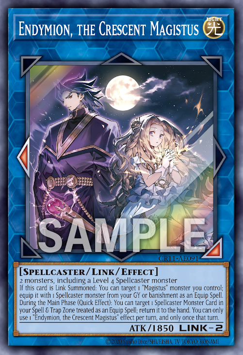 [遊戲王亞英] 聖月的魔導士 安迪米翁 / 聖月の魔導士エンディミオン / Endymion, the Crescent Magistus