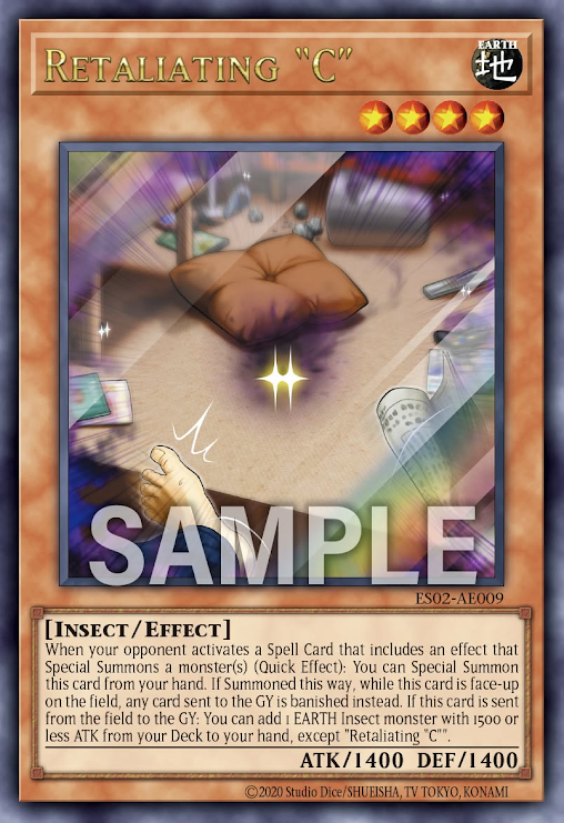 [遊戲王亞英] ES02-AE009 / 應戰的G / 応戦するＧ / Retaliating "C" / UR