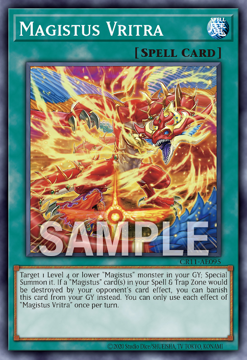 [遊戲王亞英] 絶火的祆現 / 絶火の祆現 / Magistus Vritra