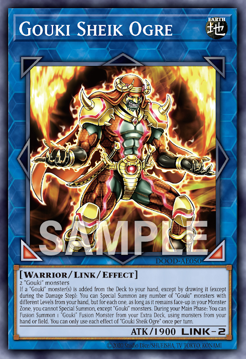 [遊戲王亞英]剛鬼 酋長惡鬼 / 剛鬼シーク・オーガ / Gouki Sheik Ogre