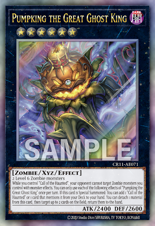 [遊戲王亞英] 偉大幽靈王 南瓜王 / Pumpking the Great Ghost King
