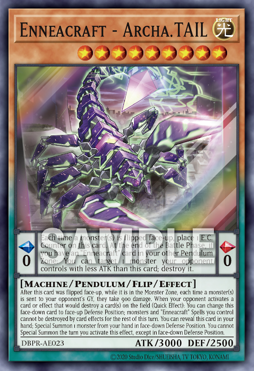 [遊戲王亞英] 糾罪巧－嗜蠍Archaη.TAIL / 糾罪巧－Archaη.TAIL / Enneacraft - Archa.TAIL