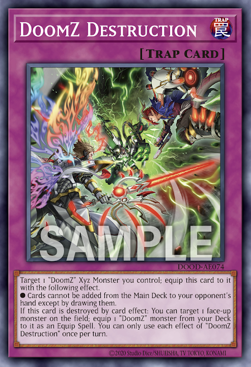 [遊戲王亞英] 終刻決壞 / 終刻決壊 / Doom-Z Destruction