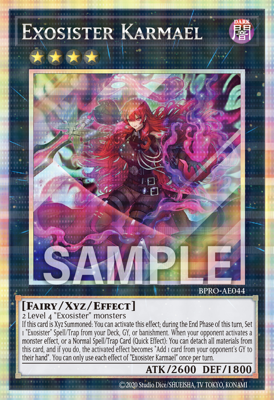 [遊戲王亞英] 驅魔修女 卡爾瑪爾 / エクソシスター・カルマエル / Exosister Karmael