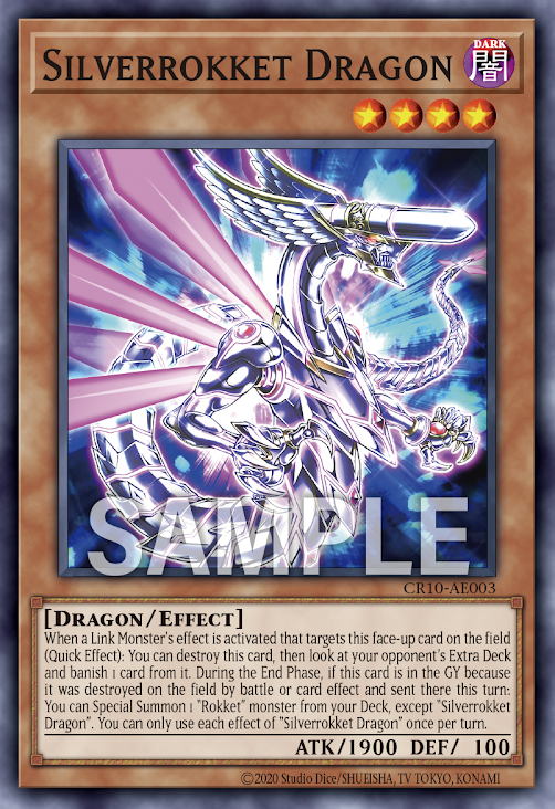 [遊戲王亞英] 銀彈龍 / シルバーヴァレット・ドラゴン / Silverrokket Dragon