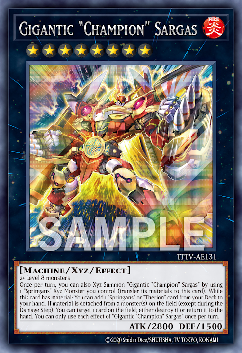 [遊戲王亞英] 巨大 "冠軍" 天蝎θ / ギガンティック“チャンピオン”サルガス / Gigantic "Champion" Sargas
