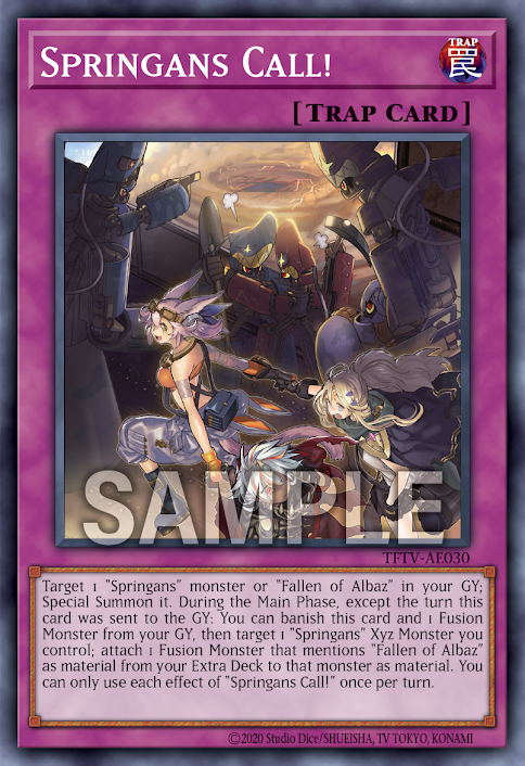 [遊戲王亞英] 守寶妖精 呼叫 / スプリガンズ·コール! / Springans Call!