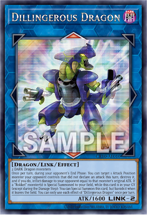 [遊戲王亞英] 危險德林加龍 / デリンジャラス・ドラゴン / Dillingerous Dragon