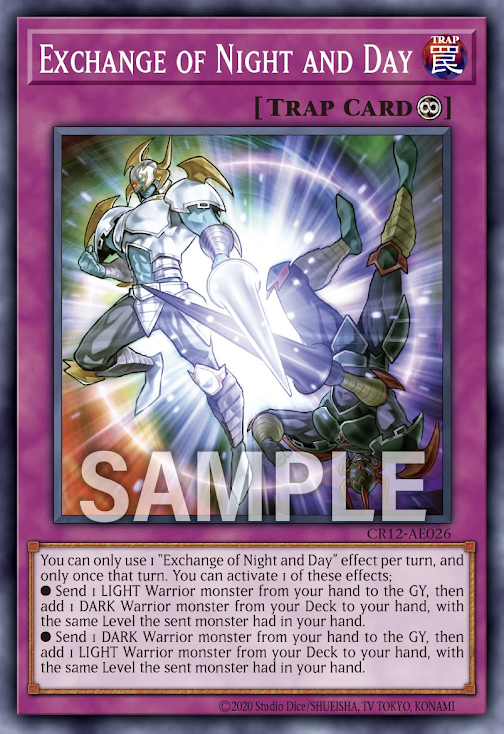 [遊戲王亞英] CR12-AE026 / 明與宵的逆轉 /明と宵の逆転 / Exchange of Night and Day / N