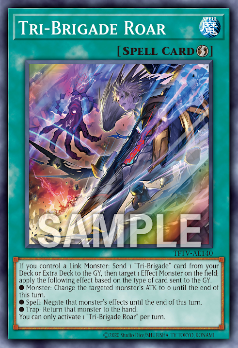 [遊戲王亞英] 鐵獸的咆哮 / 鉄獣の咆哮 / Tri-Brigade Roar