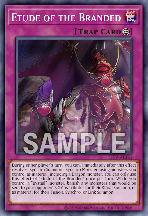 [遊戲王亞英] 烙印的即凶劇 / 	烙印の即凶劇 / Branded Etude