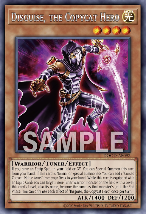 [遊戲王亞英] 模仿英雄 偽裝者 / Disguise, the Copycat Hero