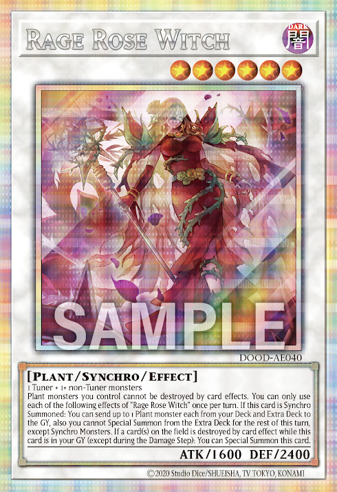 [遊戲王亞英] 黑薔薇與荊棘的魔女 / 黒薔薇と荊棘の魔女 / Hate Rose Witch