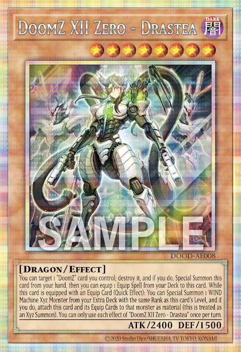 [遊戲王]終刻龍機XII 德拉斯提亞 / 終刻竜機XII－ドラスティア / DoomZ XII Zero - Drastea