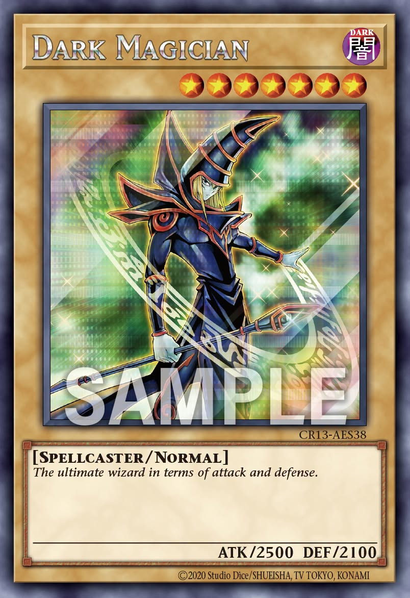 [遊戲王亞英] CR13-AES38 / 黑魔導 / ブラック・マジシャン / Dark Magician / SER