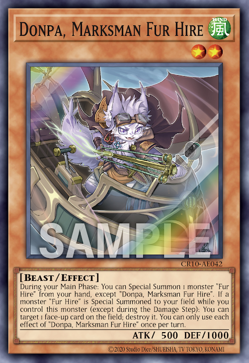 [遊戲王亞英] 空牙團的擊手 東巴 / 空牙団の撃手 ドンパ / Donpa, Marksman Fur Hire
