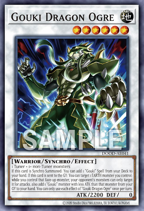 [遊戲王亞英] 剛鬼 龍之惡鬼 / 剛鬼ドラゴン・オーガ / Gouki Dragon Ogre