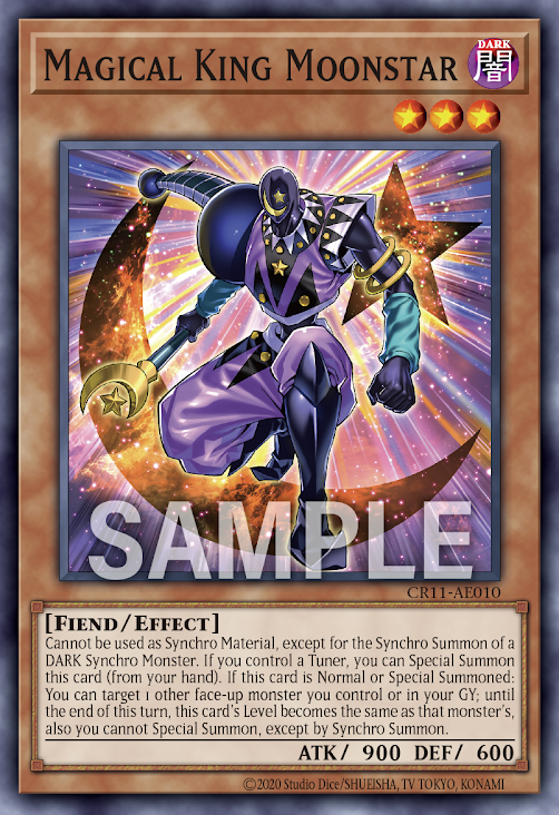 [遊戲王亞英] 奇術王 月星 / 奇術王 ムーン·スター / Magical King Moonstar