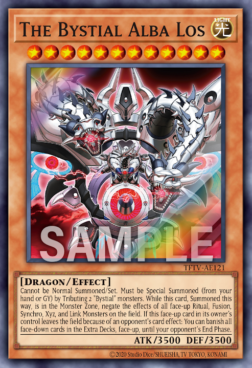 [遊戲王亞英] 深淵之獸 白化喪失 / 深淵の獣アルバ·ロス / The Byssted Alba Los