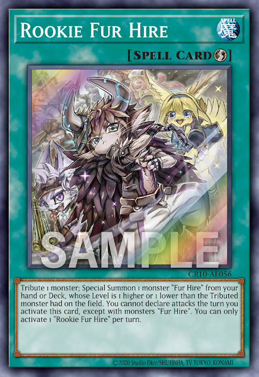 [遊戲王亞英] 新風的空牙團 / 新風の空牙団 / Rookie Fur Hire