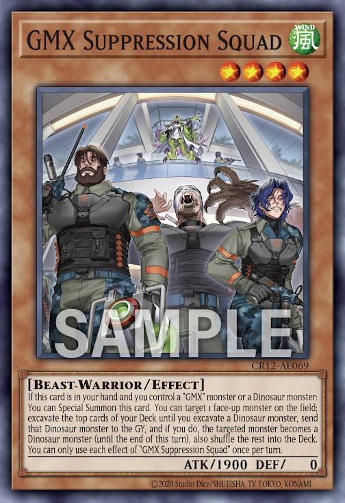 [遊戲王亞英] CR12-AE069 / GMX鎮壓部隊 阿普特 / GMX鎮圧部隊アプト / GMX Suppression Squad / N
