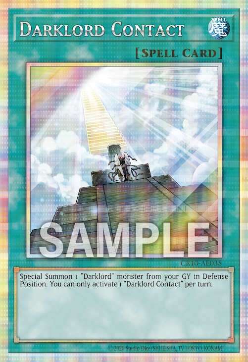 [遊戲王亞英] 墮天使的戒壇 / 墮天使の戒壇 / Darklord Contact