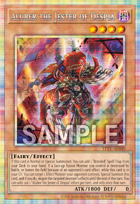 [遊戲王亞英] 絕望的導化阿魯貝魯 / デスピアの導化アルベル / Aluber the Jester of Despia