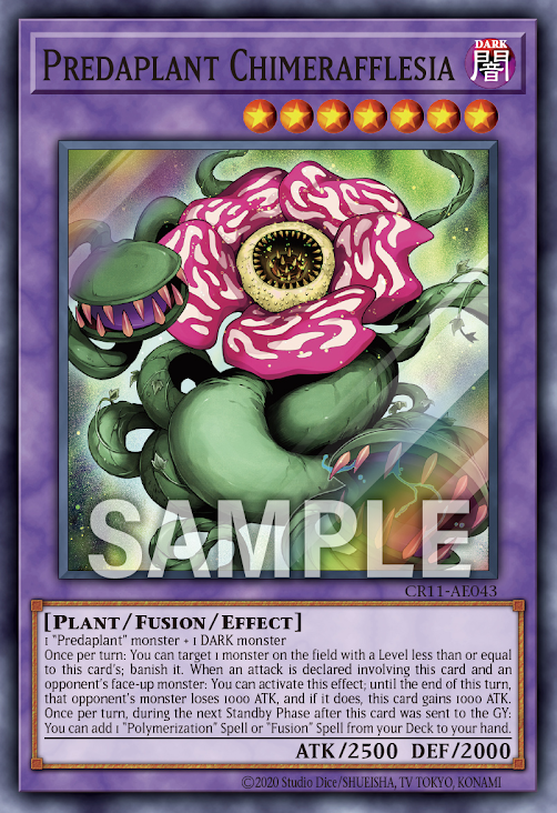 [遊戲王亞英] 捕食植物奇美拉霸王花 / 捕食植物キメラフレシア / Predaplant Chimerafflesia