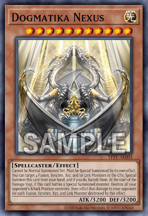 [遊戲王亞英] 教導樞機 四面教導 / 教導枢機テトラドラグマ / Dogmatika Nexus