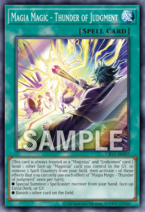 [遊戲王亞英]聖魔 裁決之雷/聖魔 裁きの雷/Magia Magic - Thor Hammer