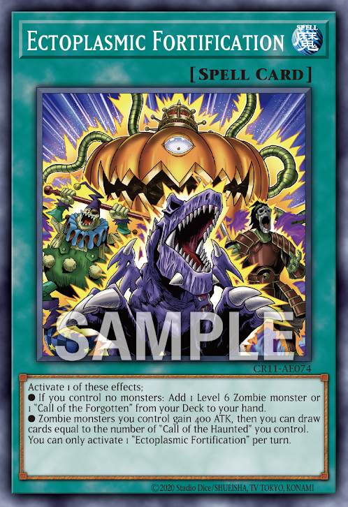 [遊戲王亞英] 通靈外質體強化 / Ectoplasmic Fortification