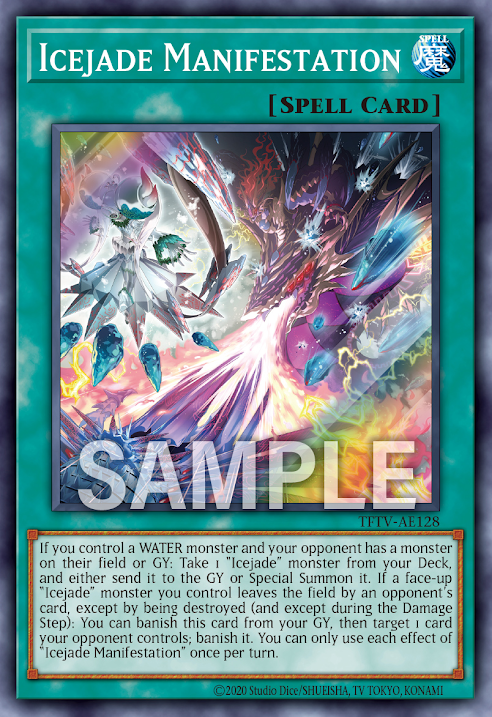 [遊戲王亞英] 冰水大劍現 / 氷水大剣現 / Great Icejade Sword Appearance