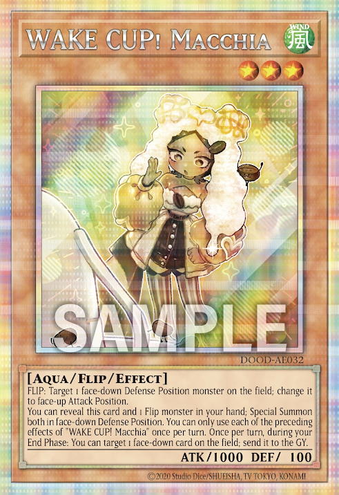[遊戲王亞英] WAKE CUP！ 瑪奇 / WAKE CUP！ マキ / WAKE CUP! Macchia