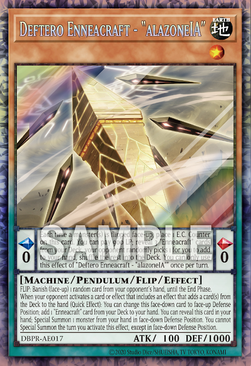 [遊戲王亞英] 糾罪巧β'-傲慢「alazoneIA」/  糾罪巧β'-「alazoneIA」/ Deftero Enneacraft - "alazoneIA"
