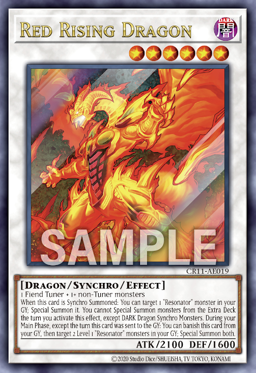 [遊戲王亞英] 真紅昇龍 / レッド・ライジング・ドラゴン / Red Rising Dragon