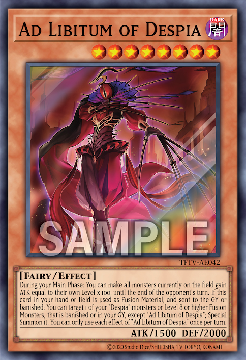 [遊戲王亞英] 絕望的凶劇 / デスピアの凶劇 / Ad Libitum of Despia