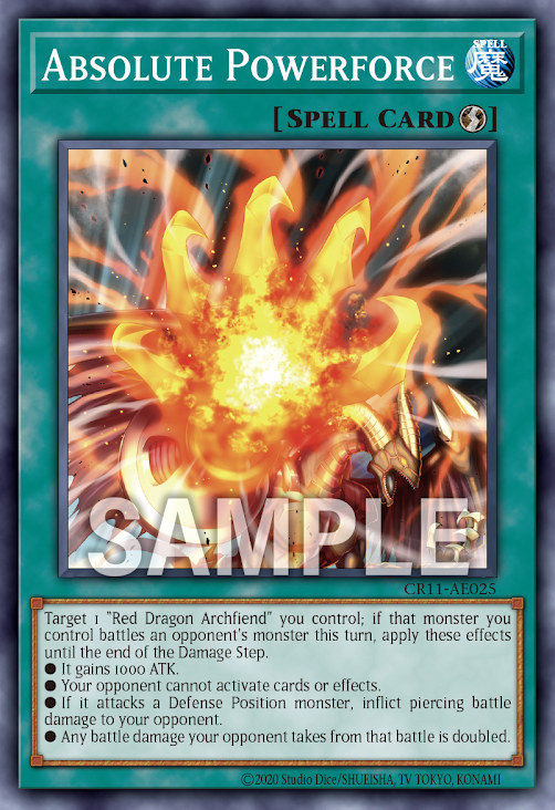 [遊戲王亞英] 絕對力量鎮壓 / アブソリュート・パワーフォース /