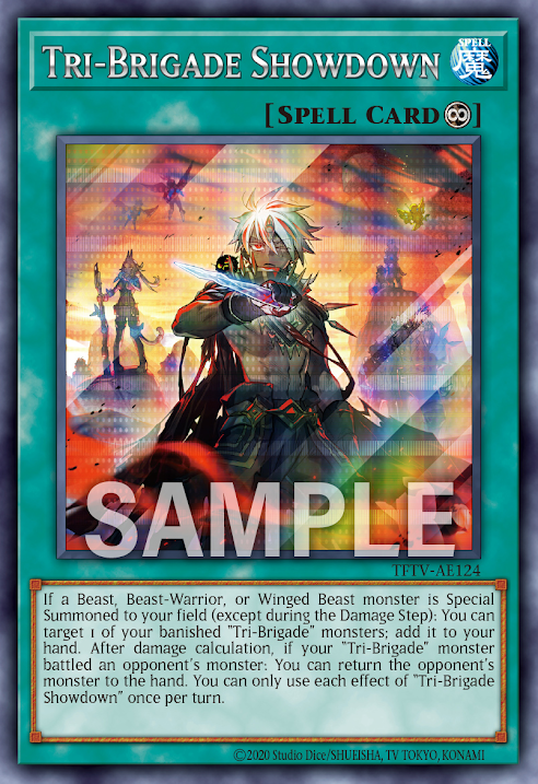 [遊戲王亞英] 鐵獸的死線 / 鉄獣の死線 / Tri-Brigade Last Stand