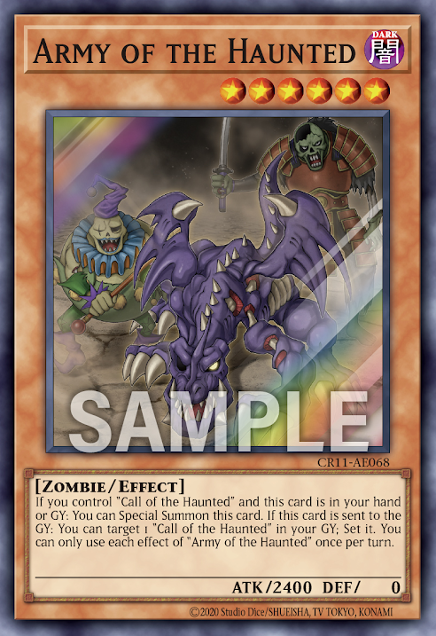 [遊戲王亞英] 不死軍隊 / Army of the Haunted