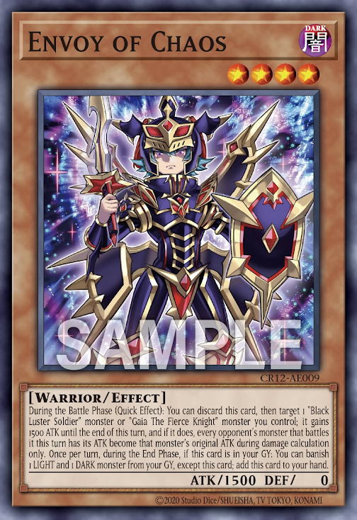 [遊戲王亞英] CR12-AE009 / 混沌的使者 / 混沌の使者 / Envoy of Chaos / N